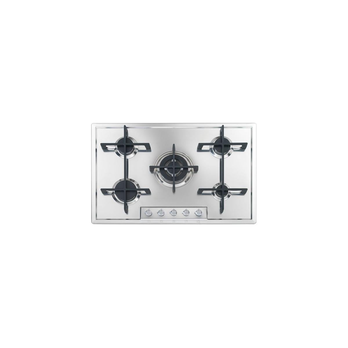 IsEasy Placa De Gas 5 Fuegos,cocina Empotrada,Apto Para Gas Natural Y