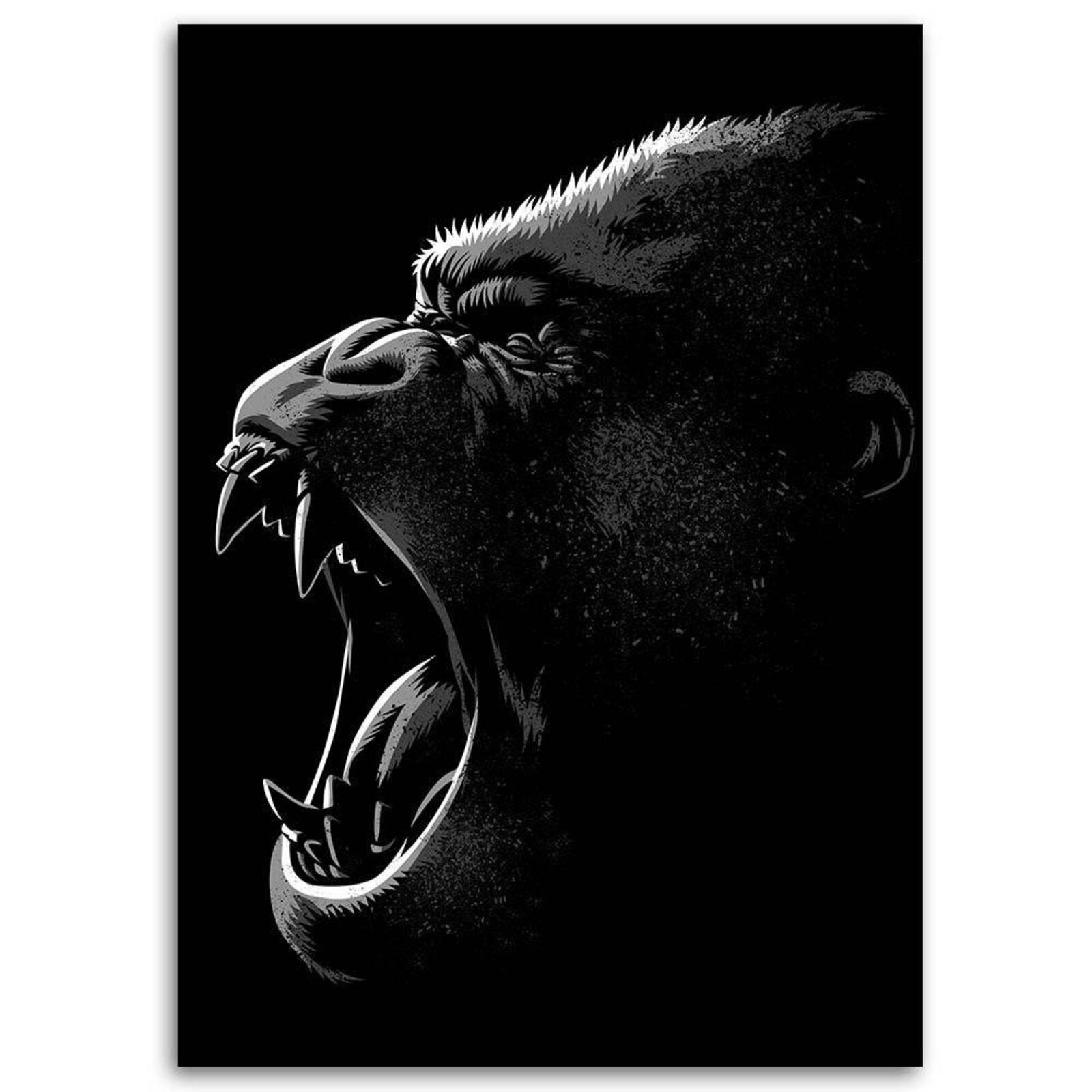 Tableau Gorille - 40 x 60 cm - 2