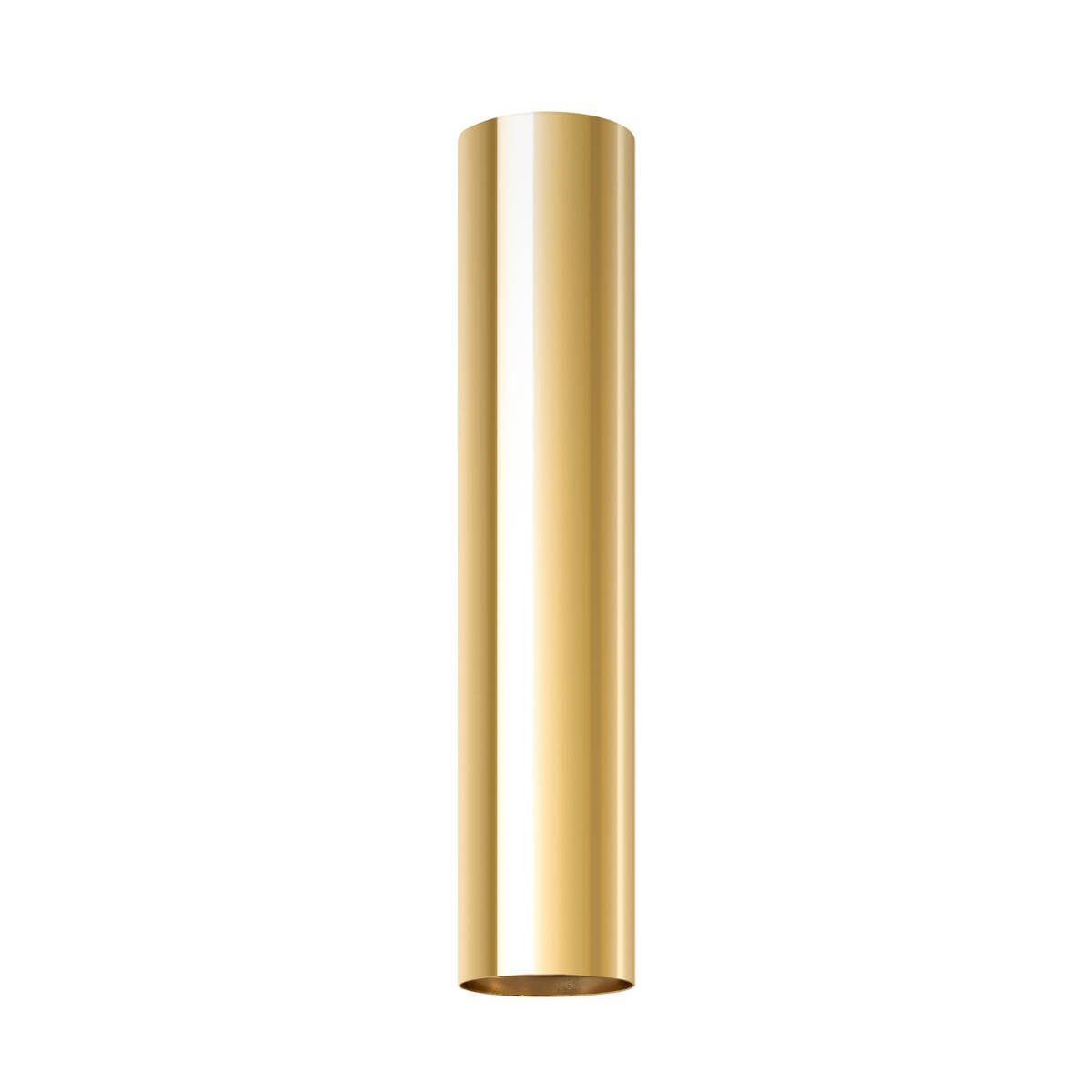 Reflektor sufitowy spot natynkowy Lagos okrągły złoty połysk 1xGU10x10W wym: 30 x 6 x 6 cm metal Sollux Lighting