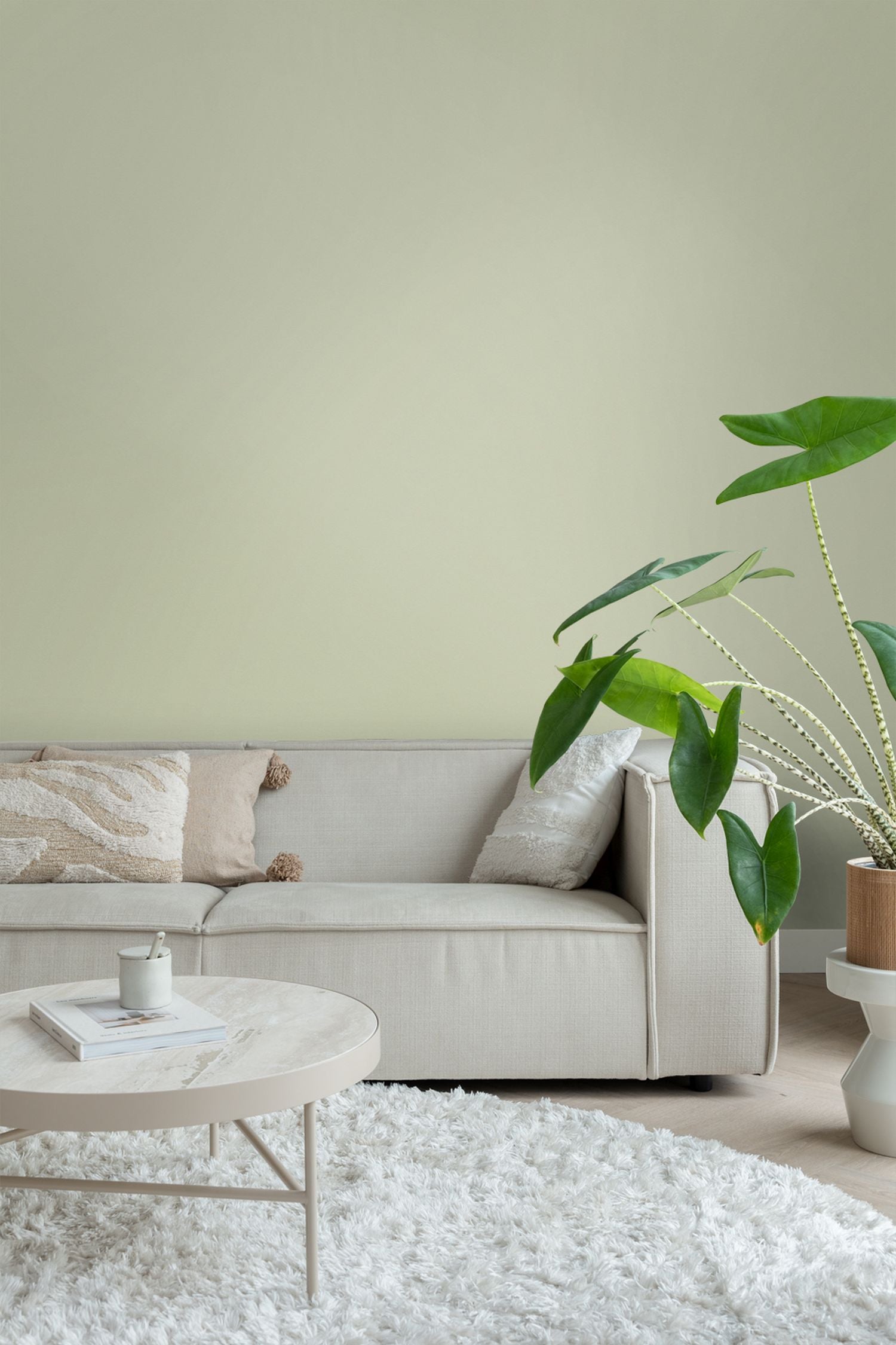 Pittura murale opaca verde grigiastro chiaro - 2 l / ca. 18 m² - ESTAhome - 2