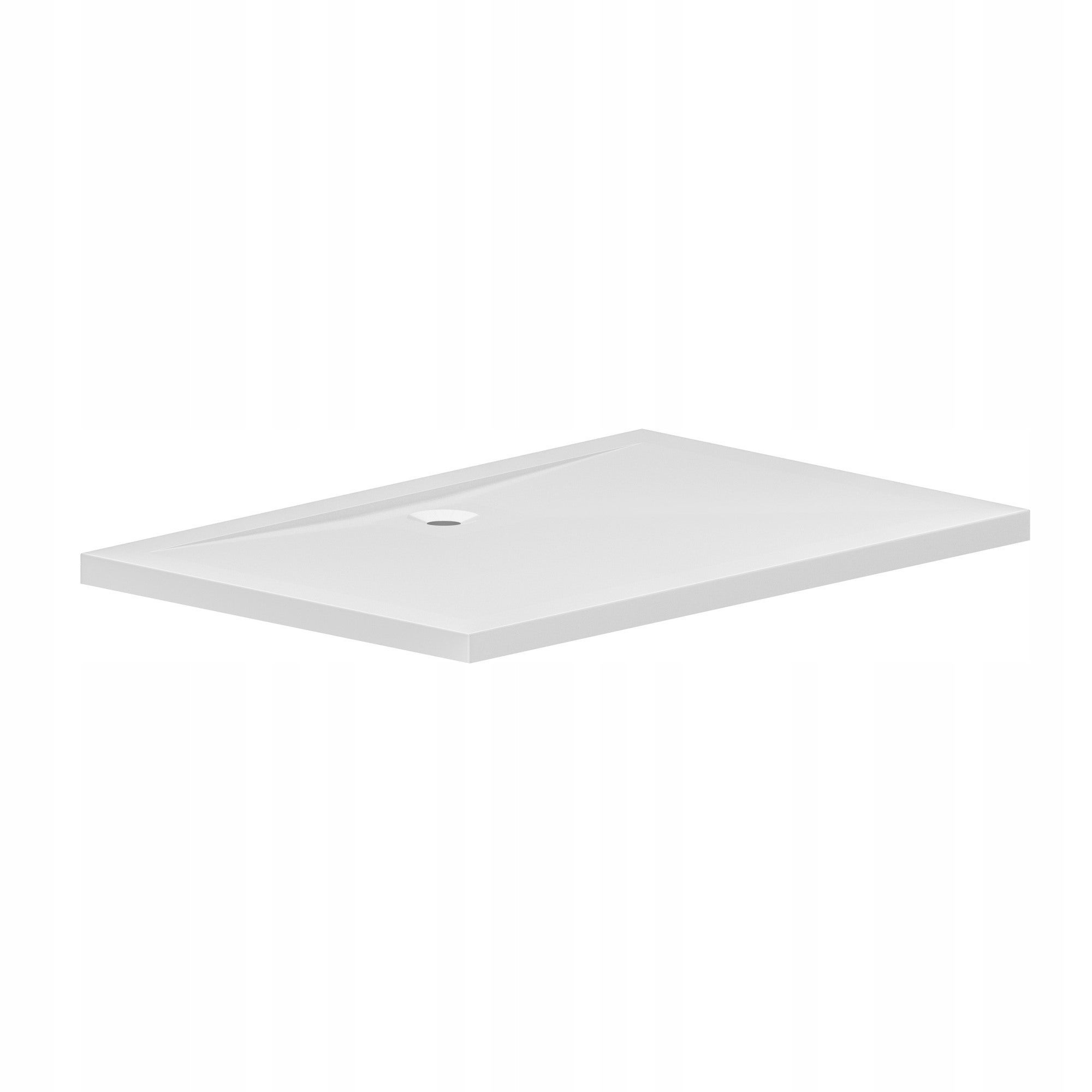 Brodzik prysznicowy slim FENIKS Durasan 100x70x5 biały prostokątny akrylowy 1 szt.