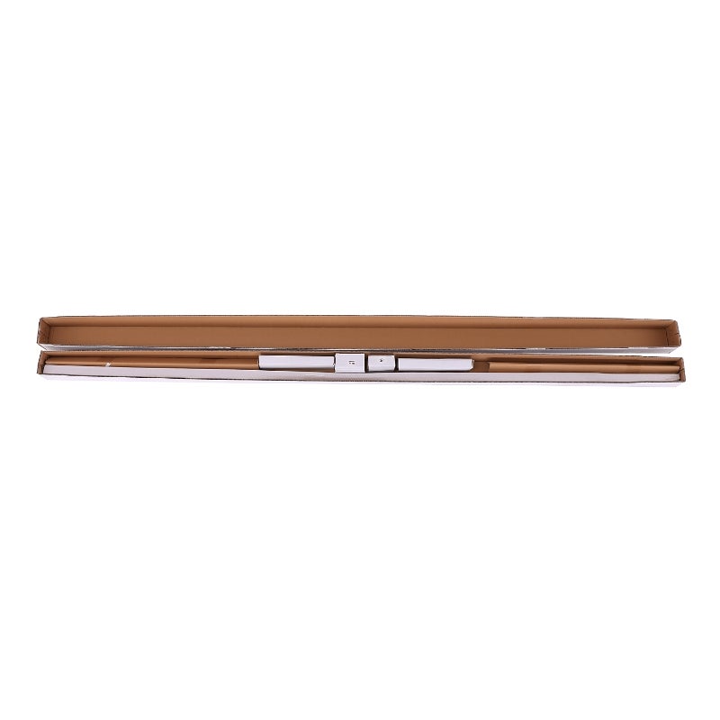 Juego completo de herrajes para puertas correderas de 180 cm con rieles, rodillos y dispositivos antisalto de acero al carbono - 6
