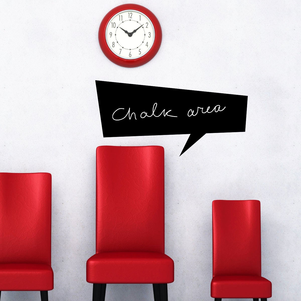 Adesivo campo di testo comico - Sticker adesivo - adesivi murali - 35x70cm - 3