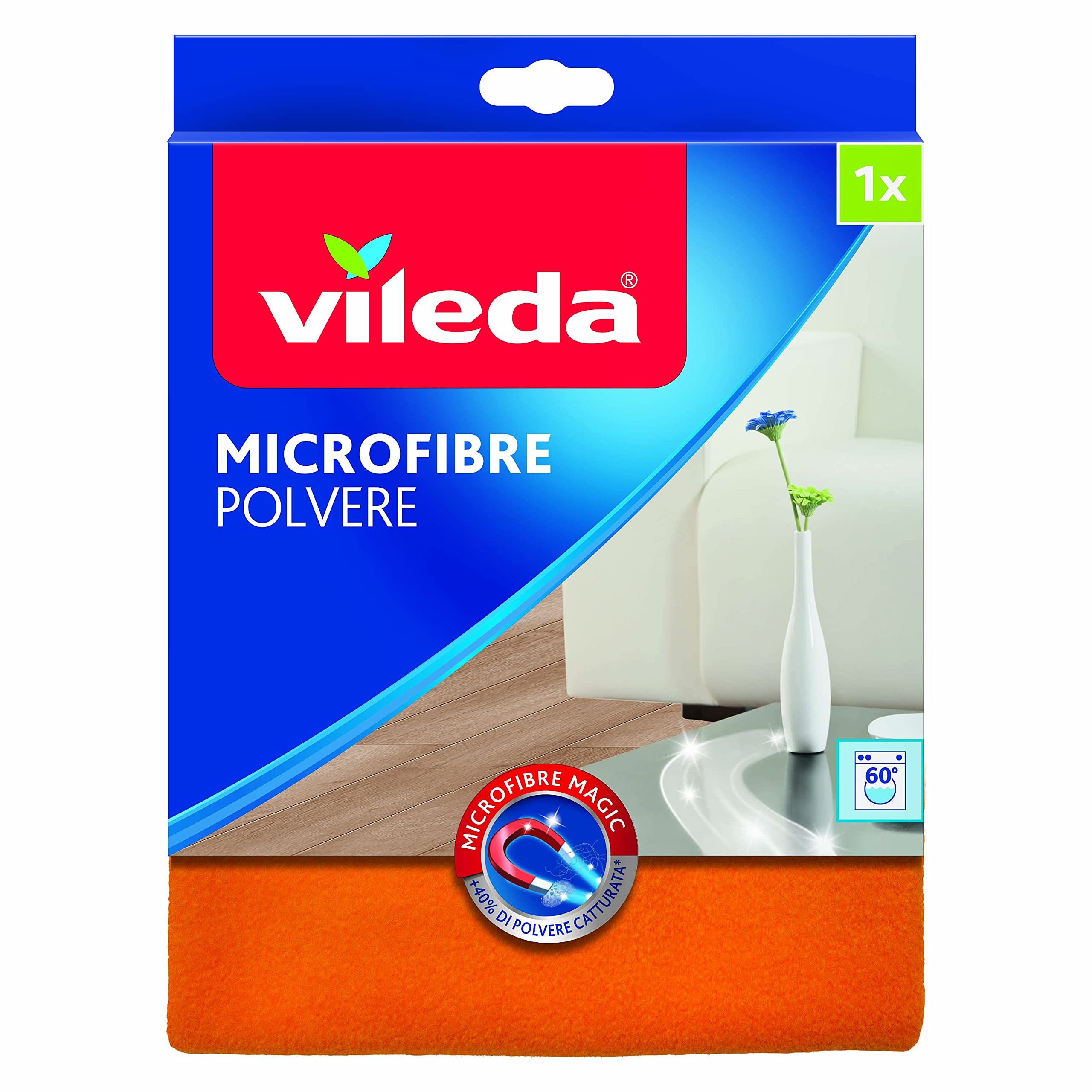Paño de microfibra Vileda para el polvo (40 x 30 cm, 1 unidad) | Leroy ...