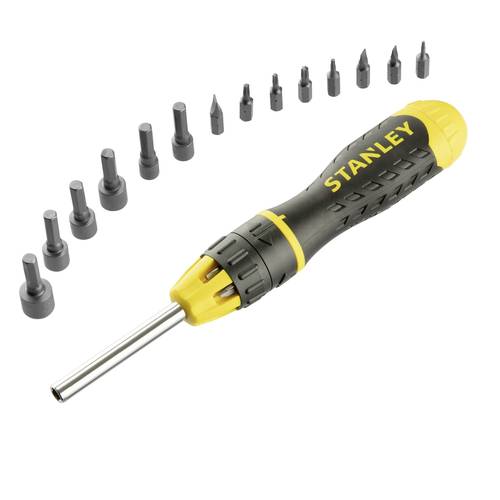 Tournevis porte-embouts a cliquet + 20&nbsp;embouts - STHT0-62574 - 3