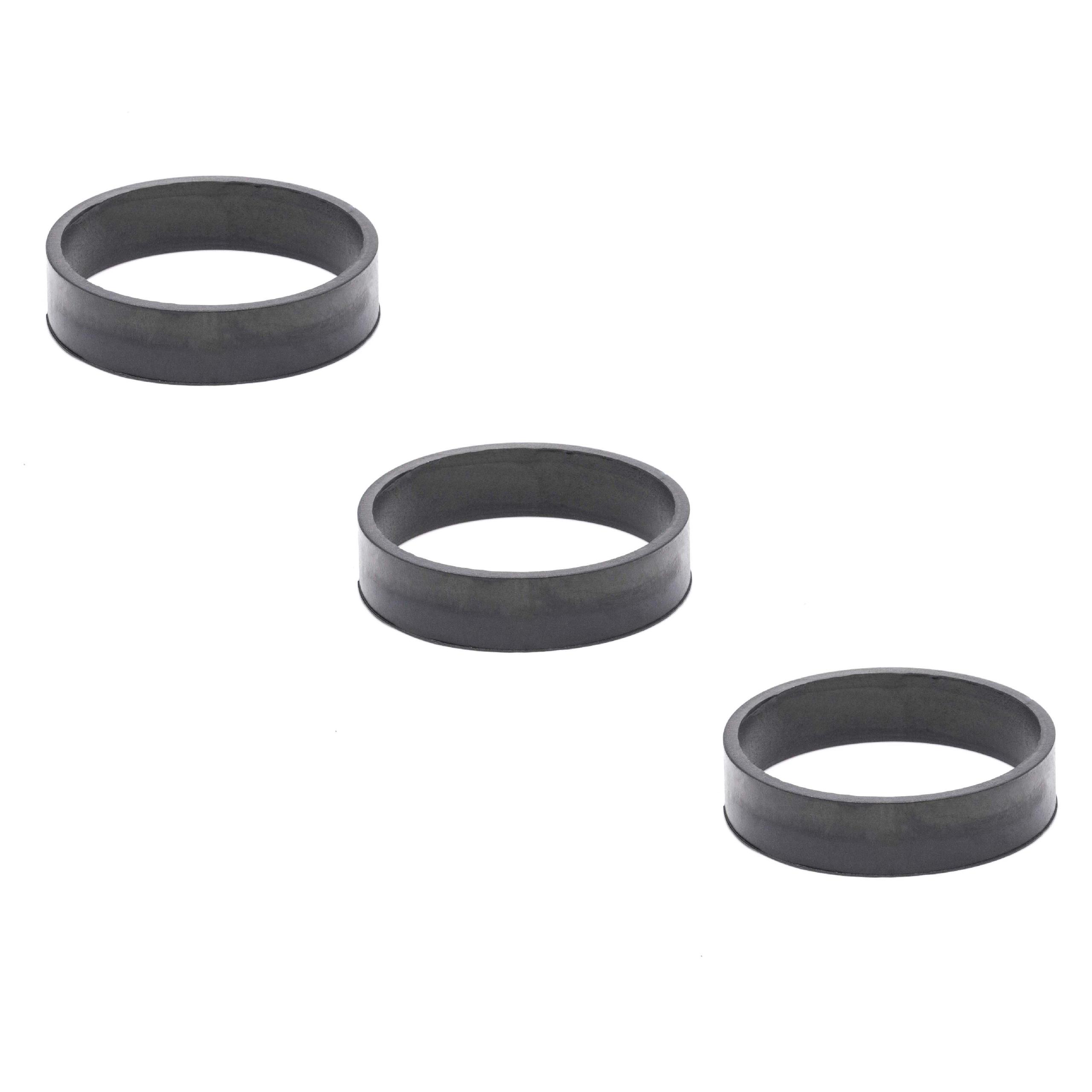 vhbw 3x Courroie de transmission compatible avec Vorwerk ET20, ET21, ET30, ET31 brosse d'aspirateuraspirateur - 2