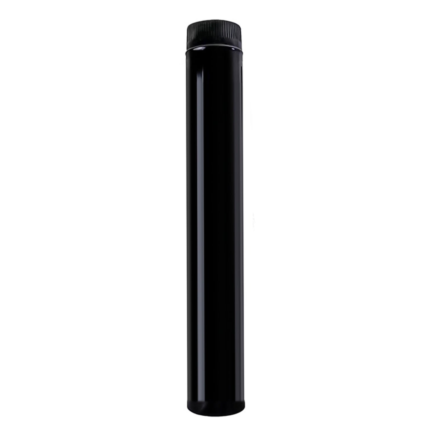 Wolfpack Tubo De Estufa Acero Vitrificado Negro Ø 130 mm. ideal Estufas De Leña, Chimenea, Alta Resistencia, Color Negro - 2