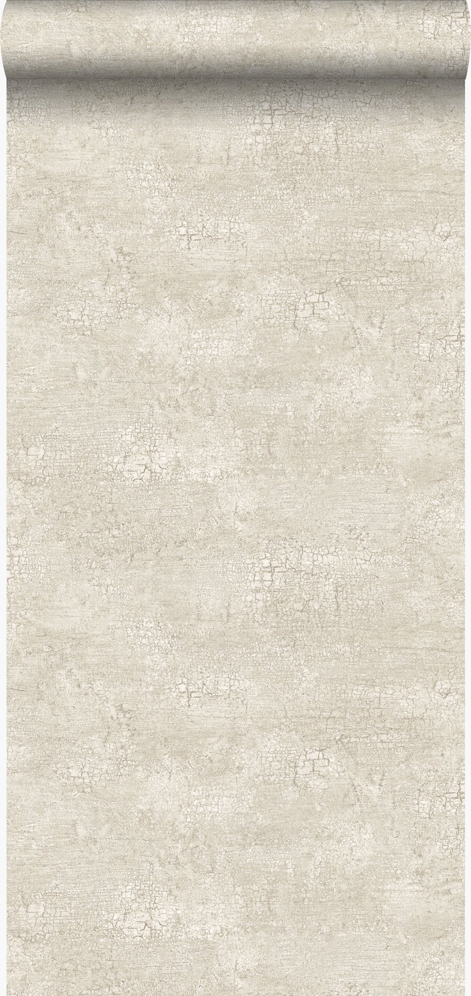 Tapeta kamień naturalny z efektem spękania beżowym - 53 cm x 10.05 m - ORIGIN