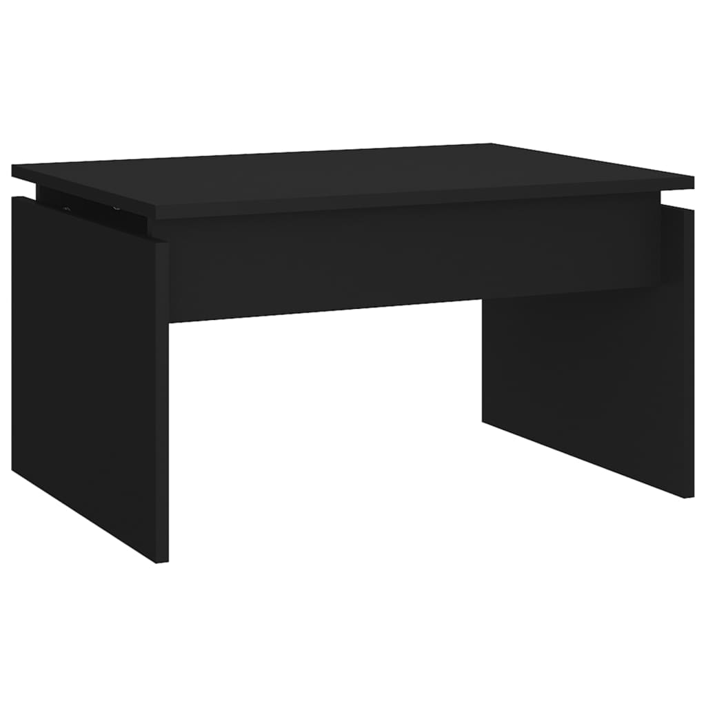 Table basse Noir 68x50x38 cm - 2