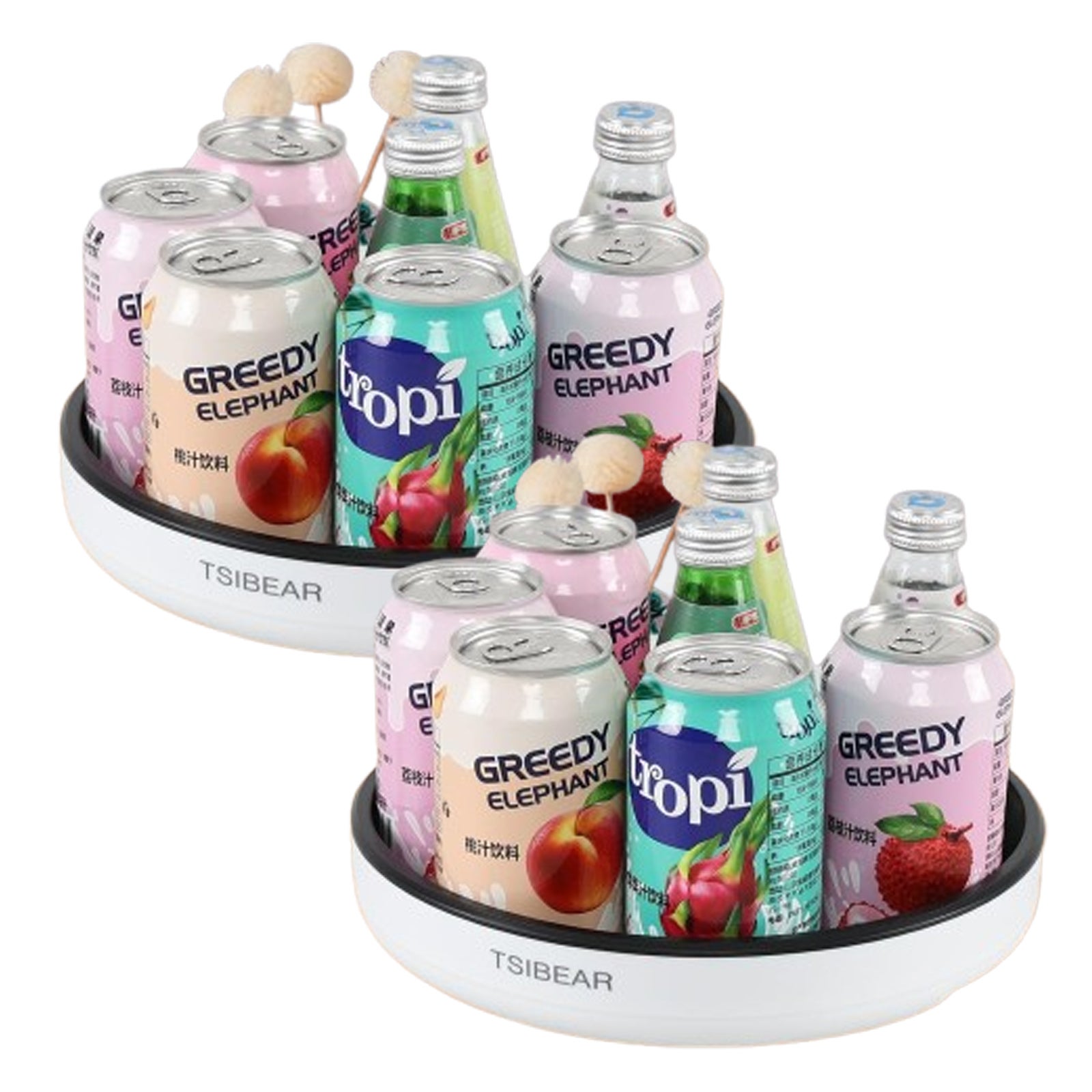 Lot 2 Organisateurs Jouets Bain Filet - 6 Ventouses - Rangement Salle De Bain