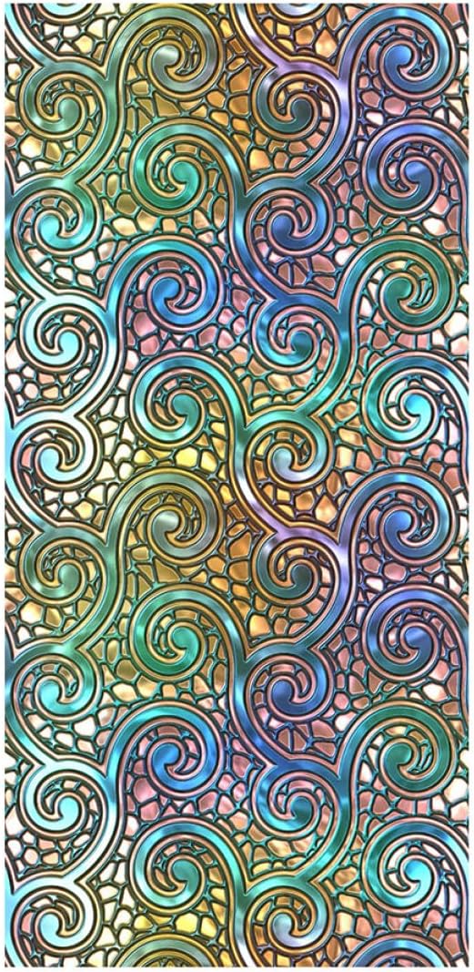 Folia okienna przeciwsłoneczna bez kleju, 58x120 cm, wodoodporna, statyczna, PVC, odporna na promieniowanie UV, zaciemniająca