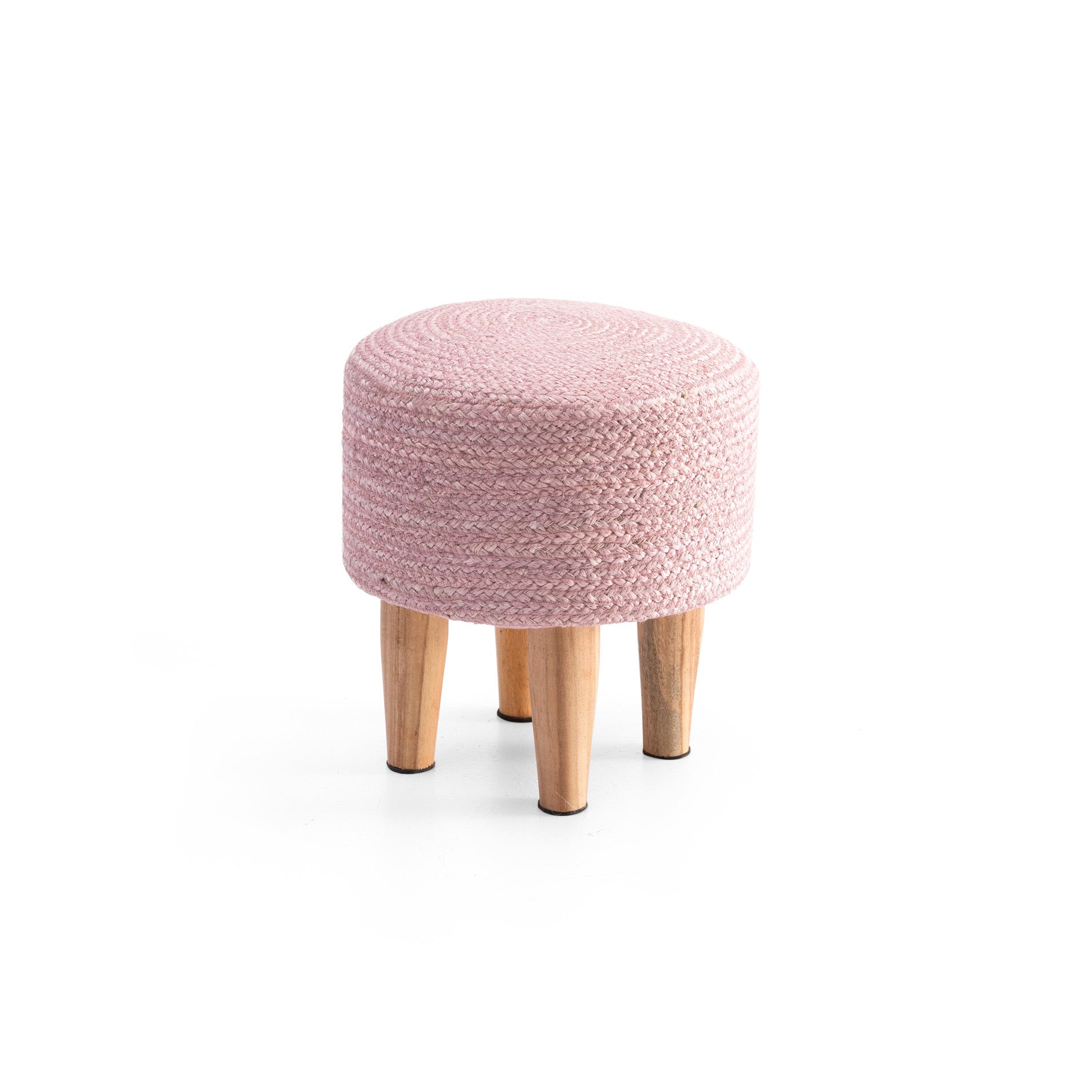 Atmosphera - Tabouret Enfant Douceur - Blanc H27 cm
