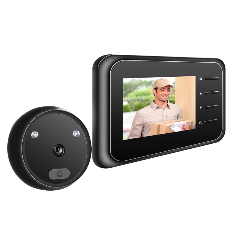 Doorbell Door Viewer Camera Wireless Monitor Live View Digital Night ...