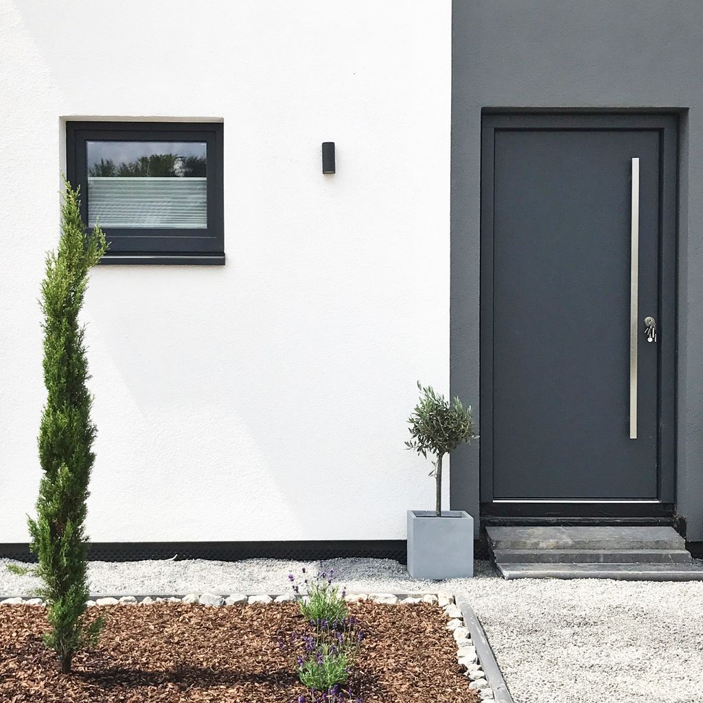 Applique extérieure LED - IP44 - 151x67x92mm - Noir - 3.000K - 2x4,7W - 400lm - non dimmable - B.K.Licht - 6