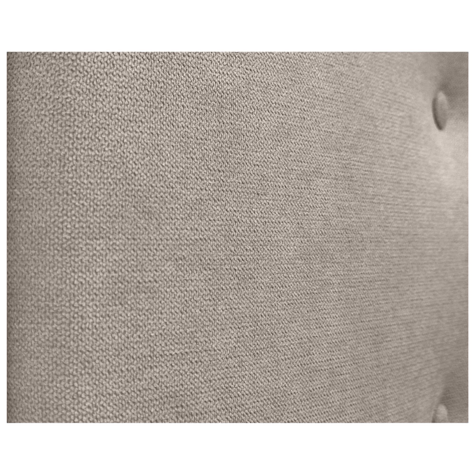 DHOME Cabeceira em tecido AQUALINE Pro com 2 fileiras de botões cabeceira estofada para cama de luxo (Bege, 150cm) - 2