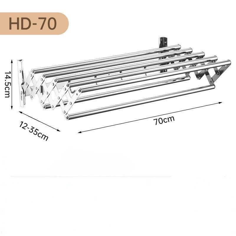 Rozkładany wieszak na ręczniki 70 cm, rozsuwana suszarka na ubrania ze stali nierdzewnej, składany wieszak na ręczniki, półka łazienkowa