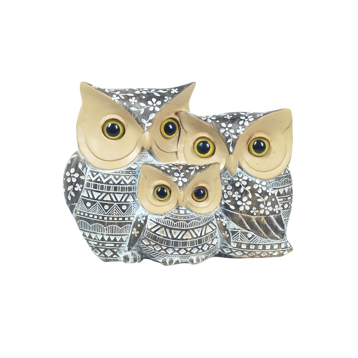 By sigris familia búhos figuras búhos colección étnico signes grimalt decor and go