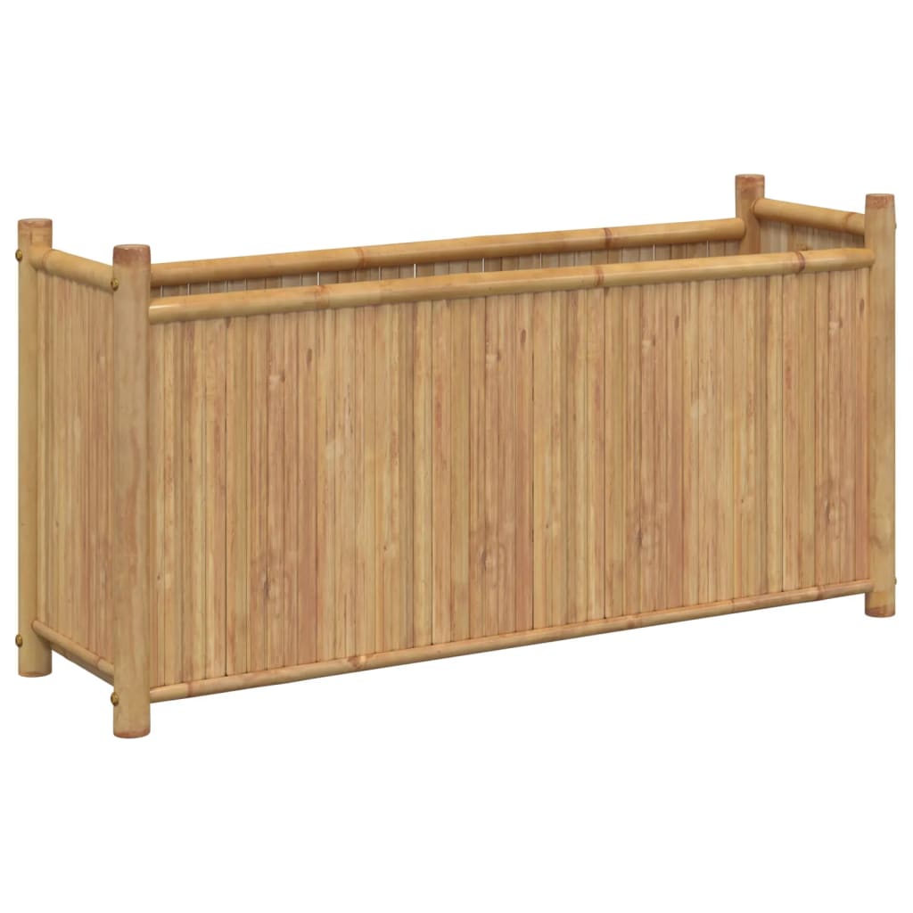 vidaXL Jardinière 100x30x50 cm bambou - 2