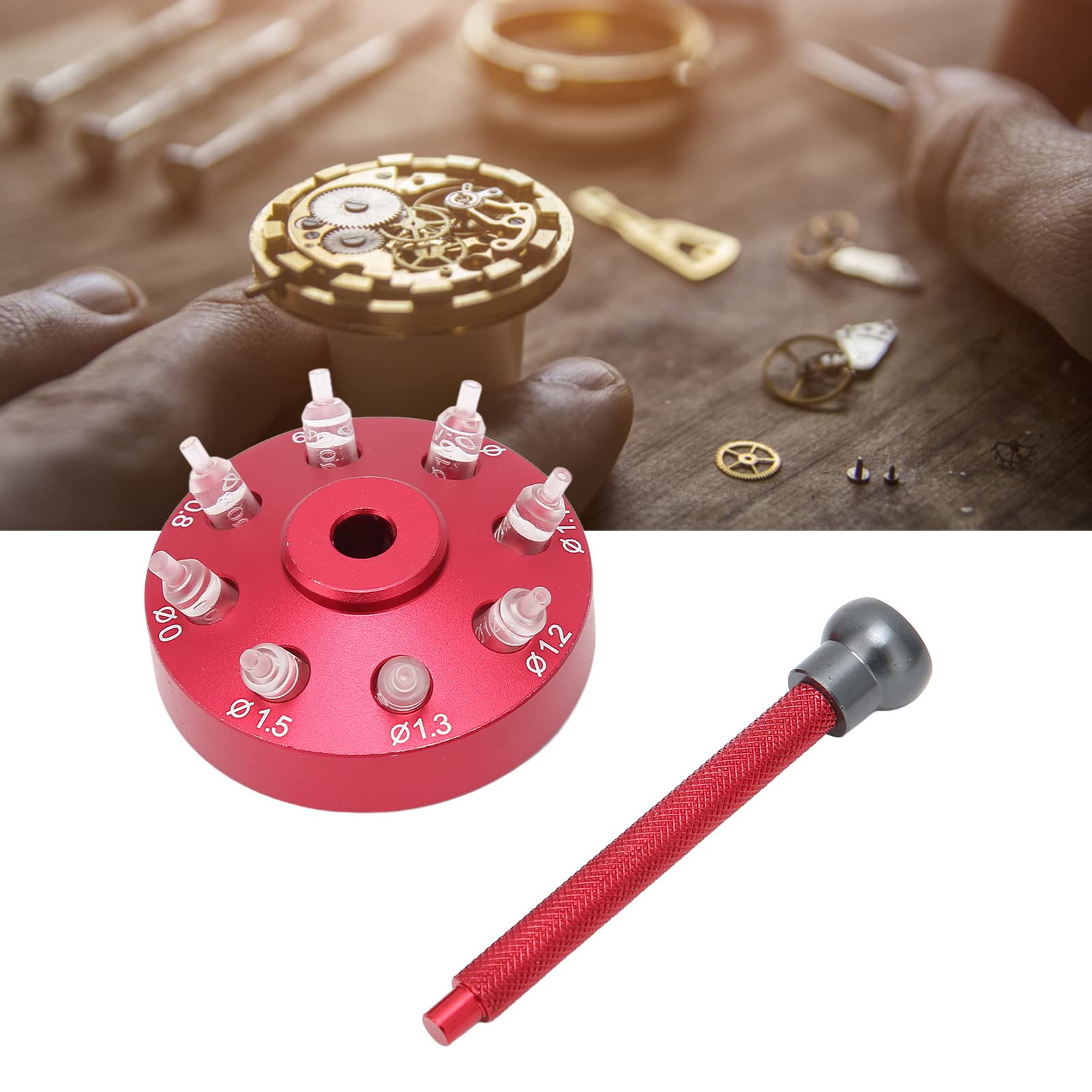 Regola Cinturino Pressa Per Orologio, Da 18 Mm A 50 Mm, Custodia Posteriore A Vite, Tipo Piu00f9 Vicino Con 20 Timbri Per Lo Strumento Di Chiusura Della Copertura, Lunetta In Cristallo Per