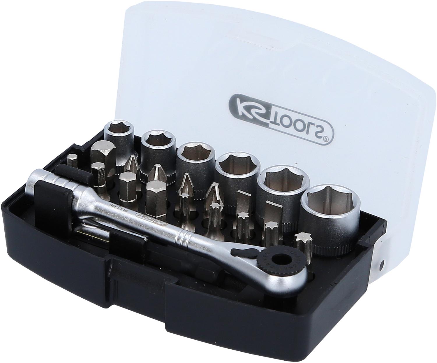 KS TOOLS Zestaw bitów 1/4" 24 szt. - 911.2010