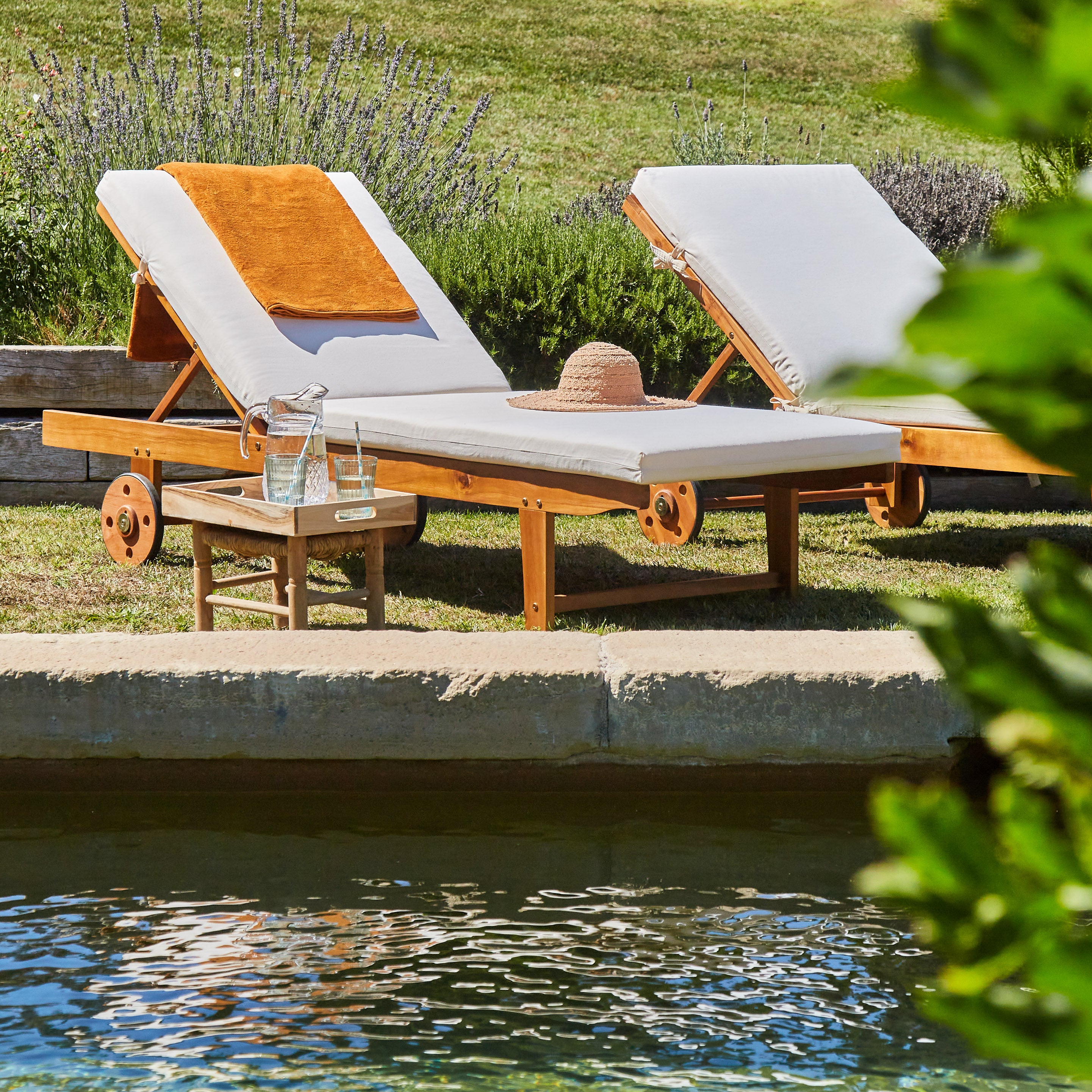 Pack 2 Cuscini per lettini grezzi - 2