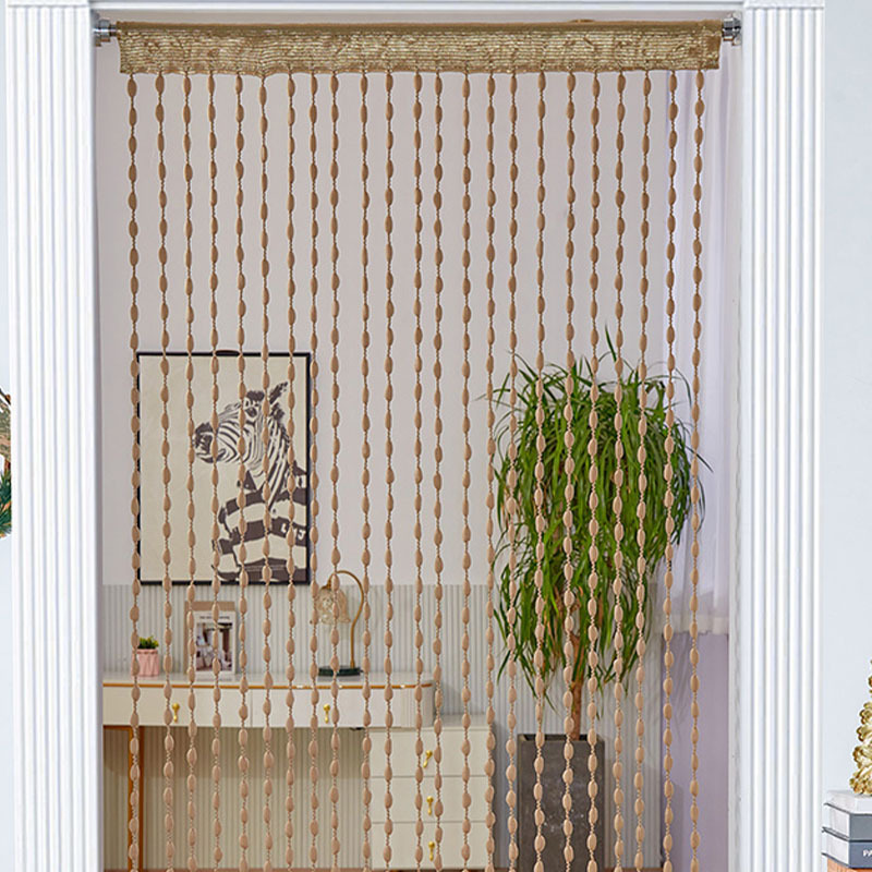 Rideau de Porte en Perles pour entrée de Couloir Polyester, 100 cm x 200 cm - 4