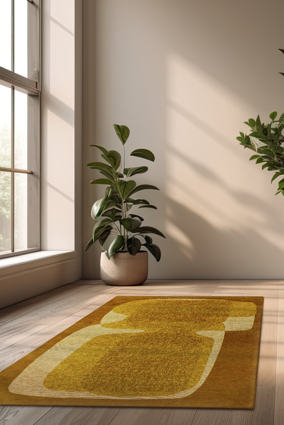 Tappeto da salotto moderno tessuto piatto TOUC TOUC 80x150 cm - 2