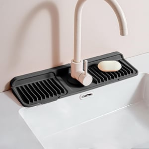 Bac D'égouttage En Silicone, Bac D'égouttement Pour Distributeur D'eau Découpable, Noir | Leroy