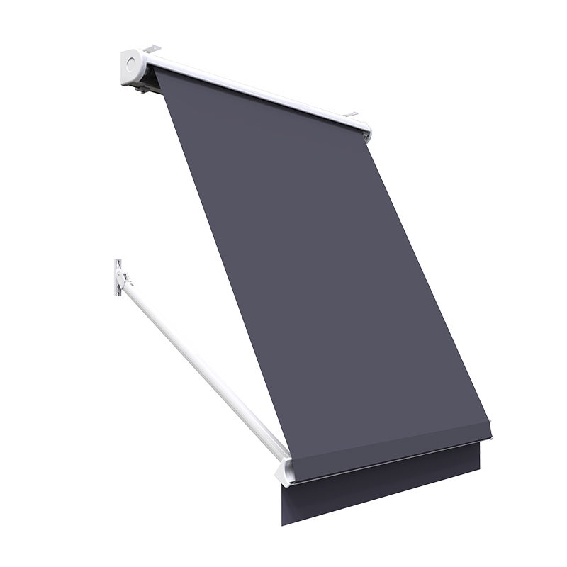 Store à projection avec coffre 100 x 70 cm de fenêtre - Gris anthracite - 4