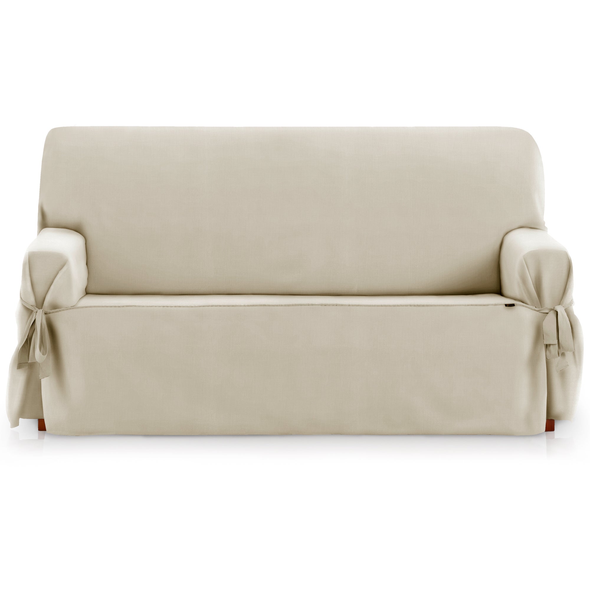 Divano Oracle2 da 138x94 o 213x94 cm in tessuto ciniglia tortora o blu
