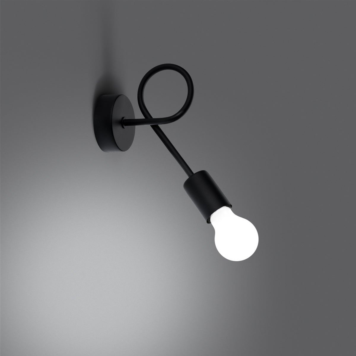 Kinkiet VARILEX czarny LED 3000K - 23x8x19cm Sollux
