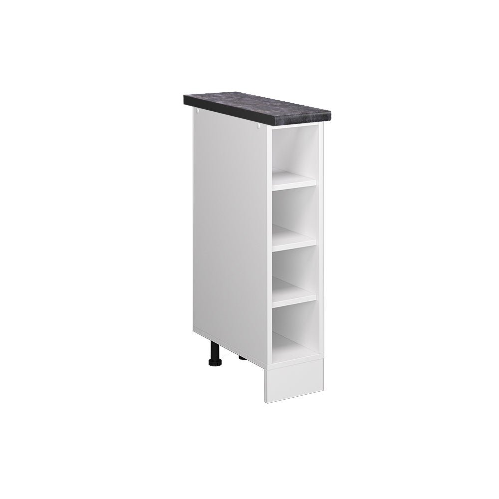 Vicco Półka kuchenna R-Line, Biały, 20 cm , BP Antracyt