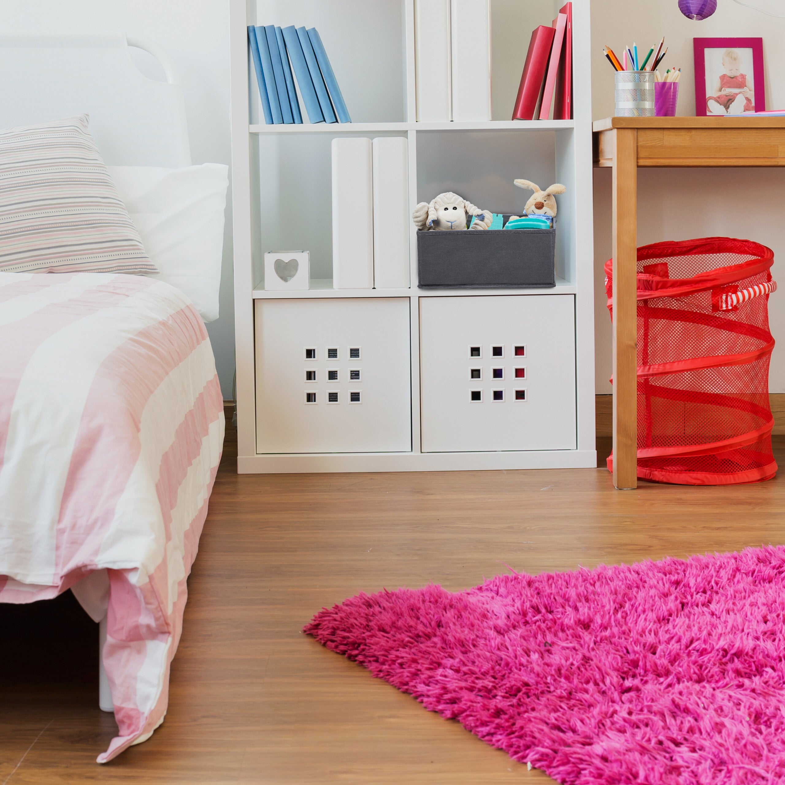Organiseurs de tiroirs, 6 boîtes de rangement pour l’armoire, le dressing, etc, pliables, 3 tailles, gris, Relaxdays - 5