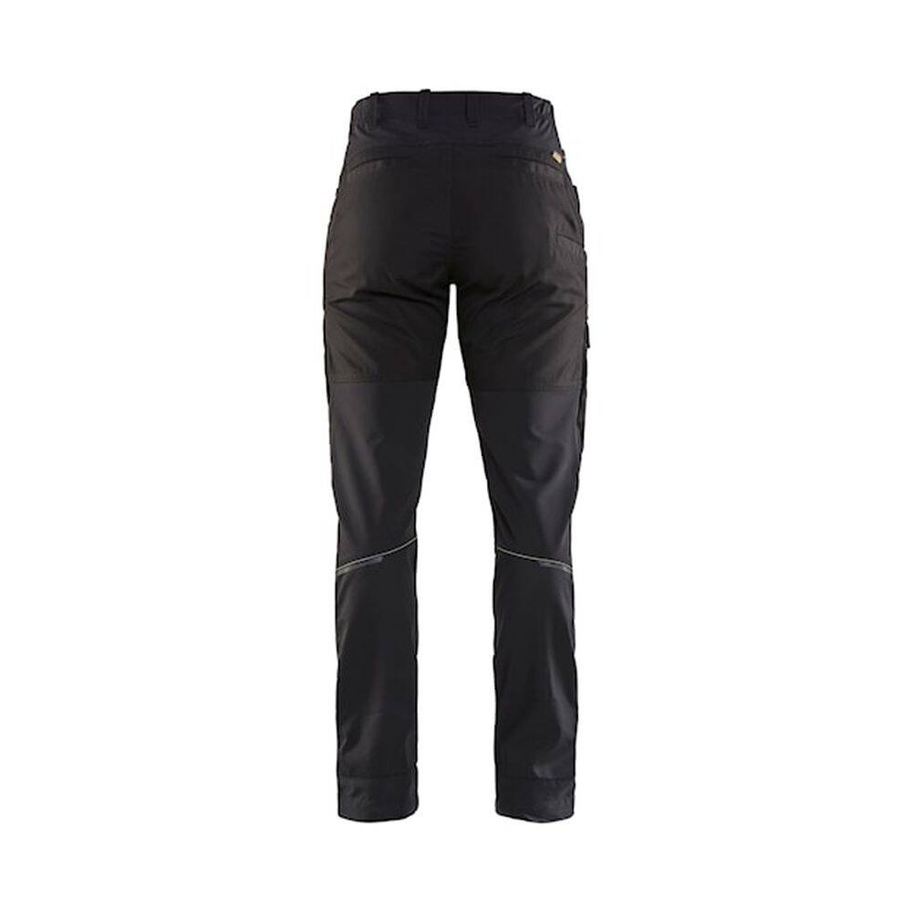 Pantalon de travail stretch FEMME maintenance transport Blaklader Noir Gris Fonce 48 Leroy Merlin