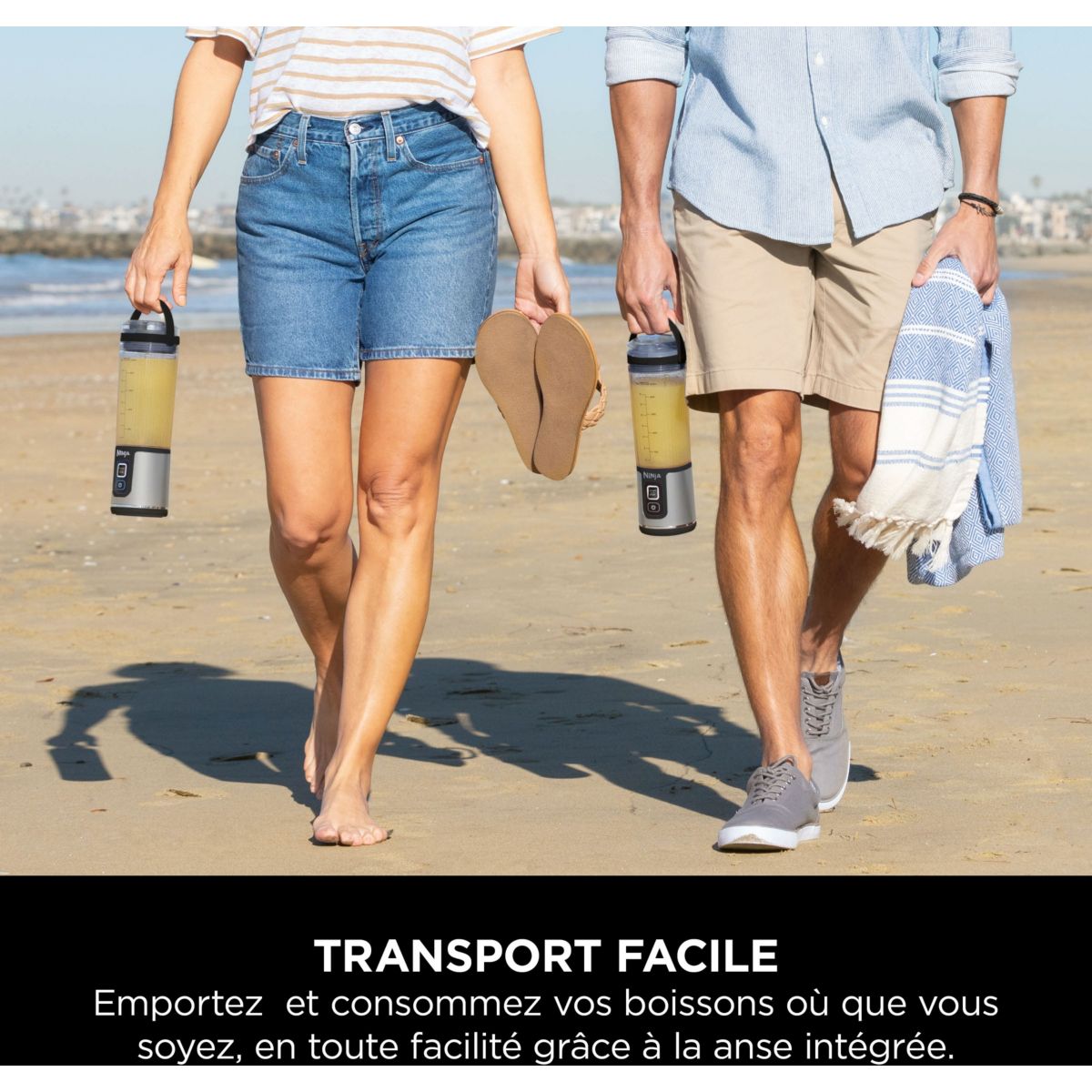 Blender NINJA blast BC151EUBK noir sans fil - 3