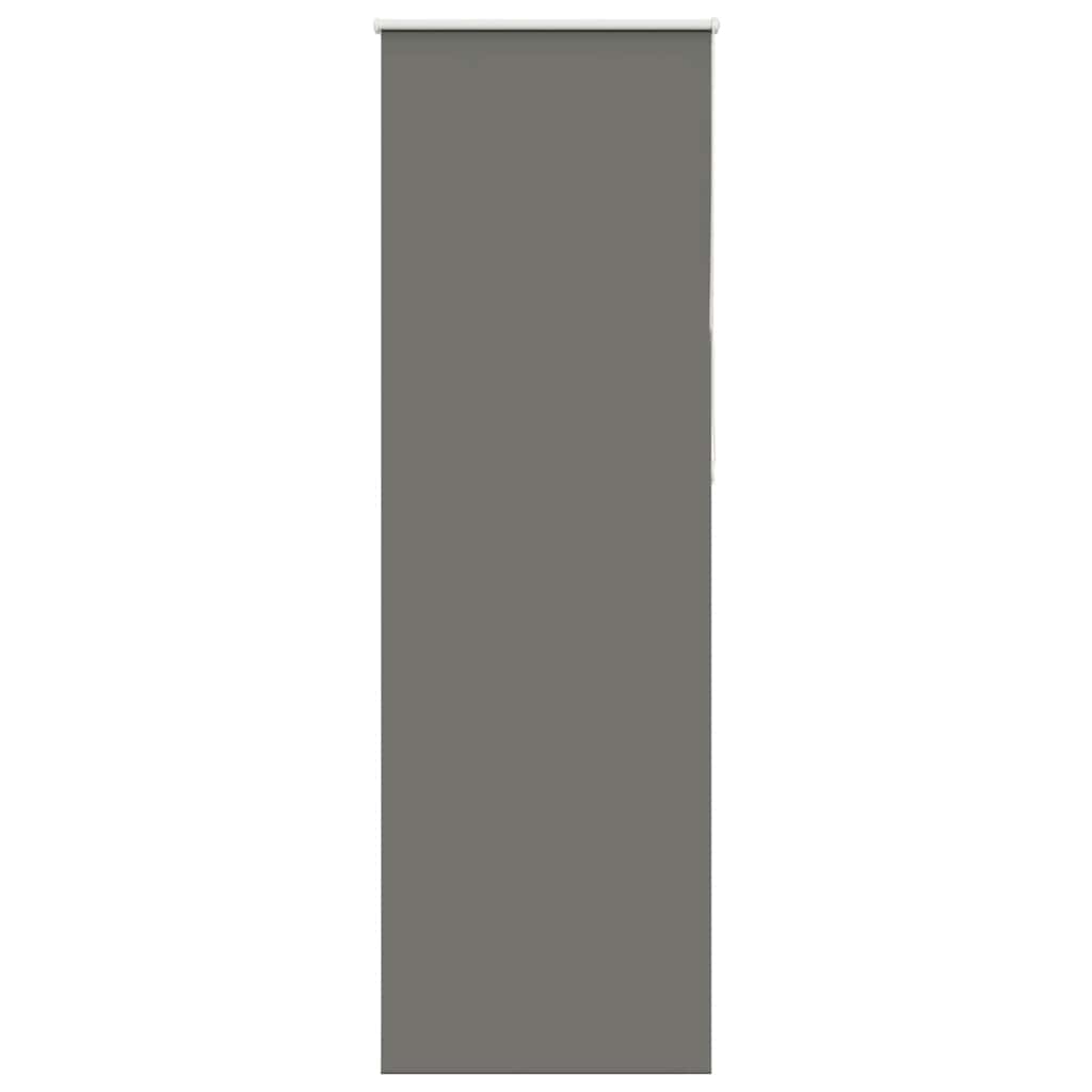Roleta zaciemniająca szara 85x210 cm Szerokość tkaniny 80,7 cm vidaXL