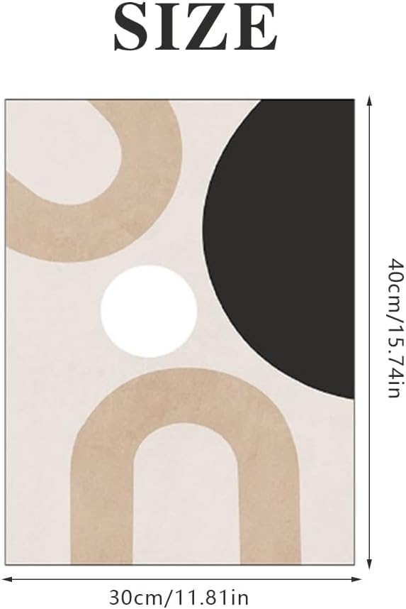 Lot de 3 Affiche Murale Tableau Decoration Murale Sans Cadre Tableau Abstrait Moderne Posters Bohème pour Decoration Murale Salon Chambre 30 x 40 cm - 2