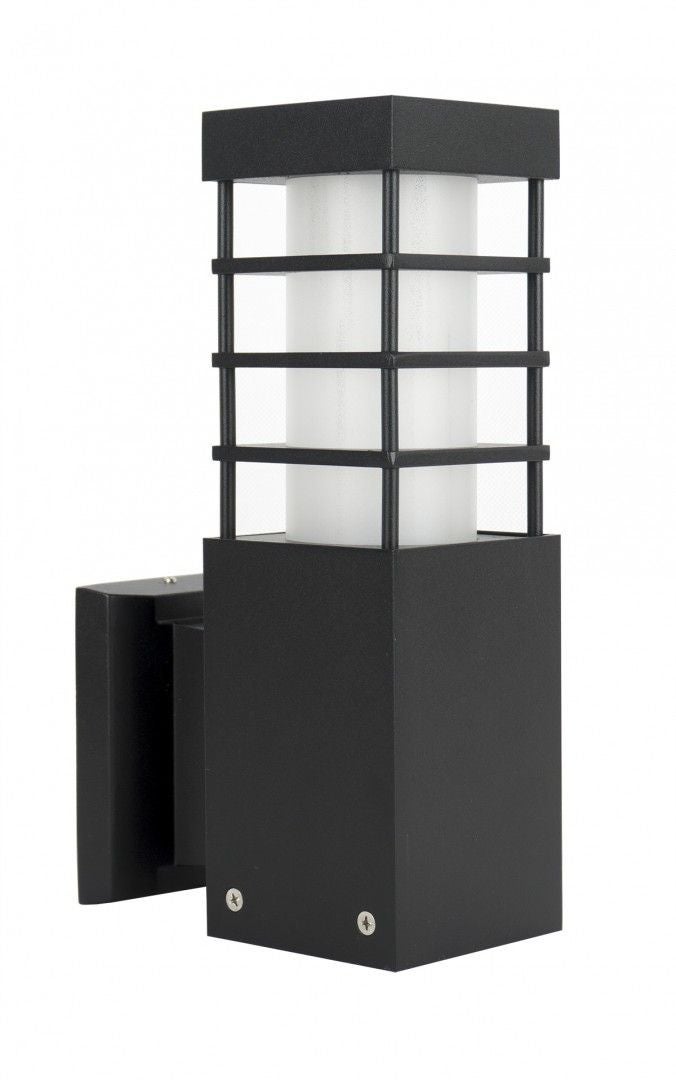 Kinkiet zewnętrzny RADO czarny 1xE27x18W wym: 25x8x14 cm IP54 SU-MA