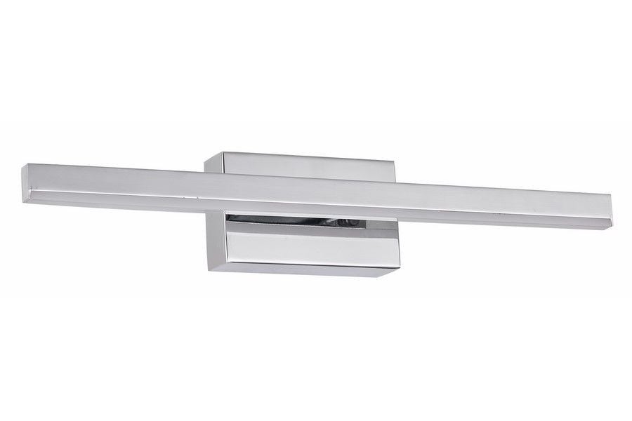 Kinkiet ścienny Linea chromowany LED 5W 4000K 350lm styl nowoczesny wym: 7 x 40 x 8 cm tworzywo sztuczne IP44 Reality