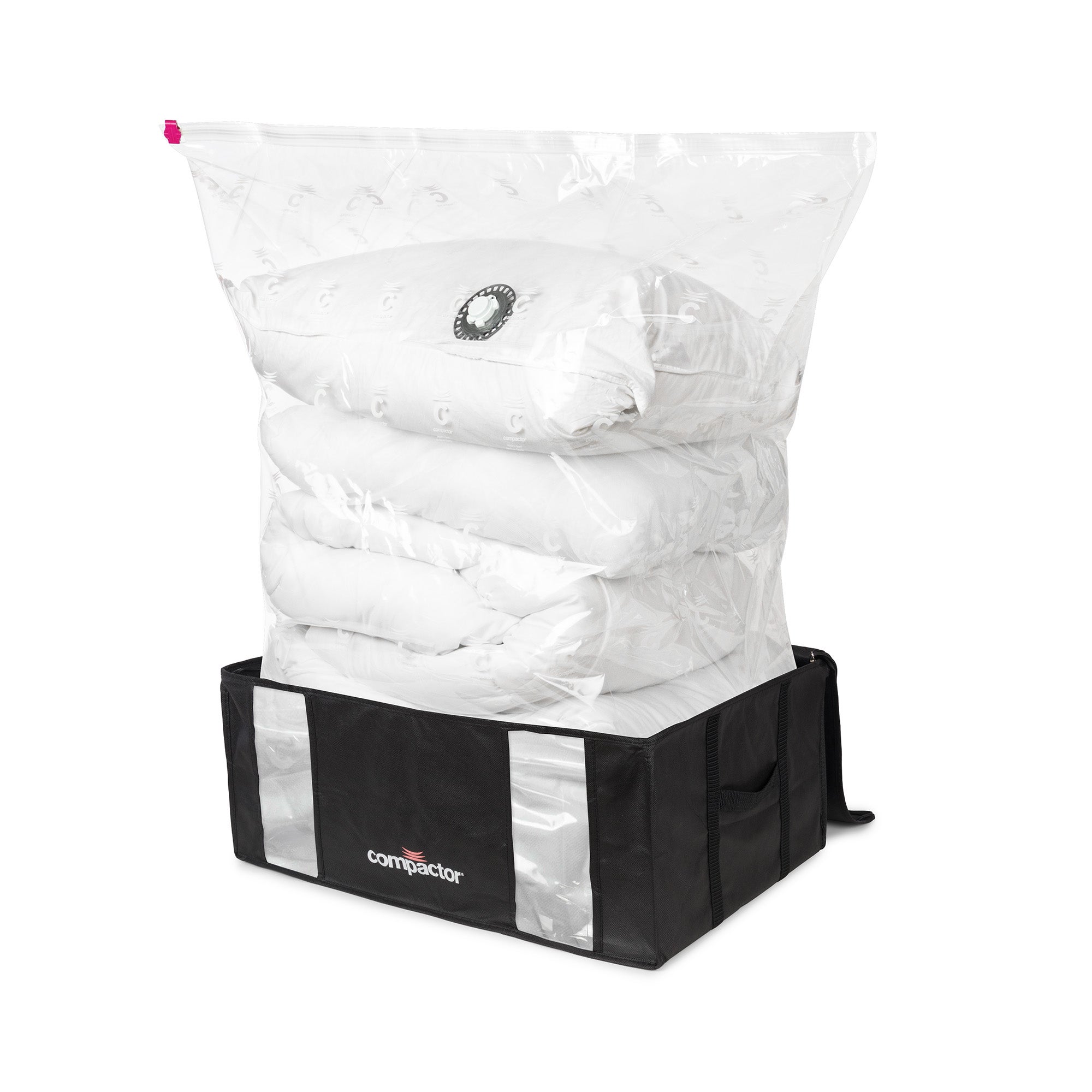 Lot 3 housses rangement sous vide XXL – Gain de place 75% – Compactor