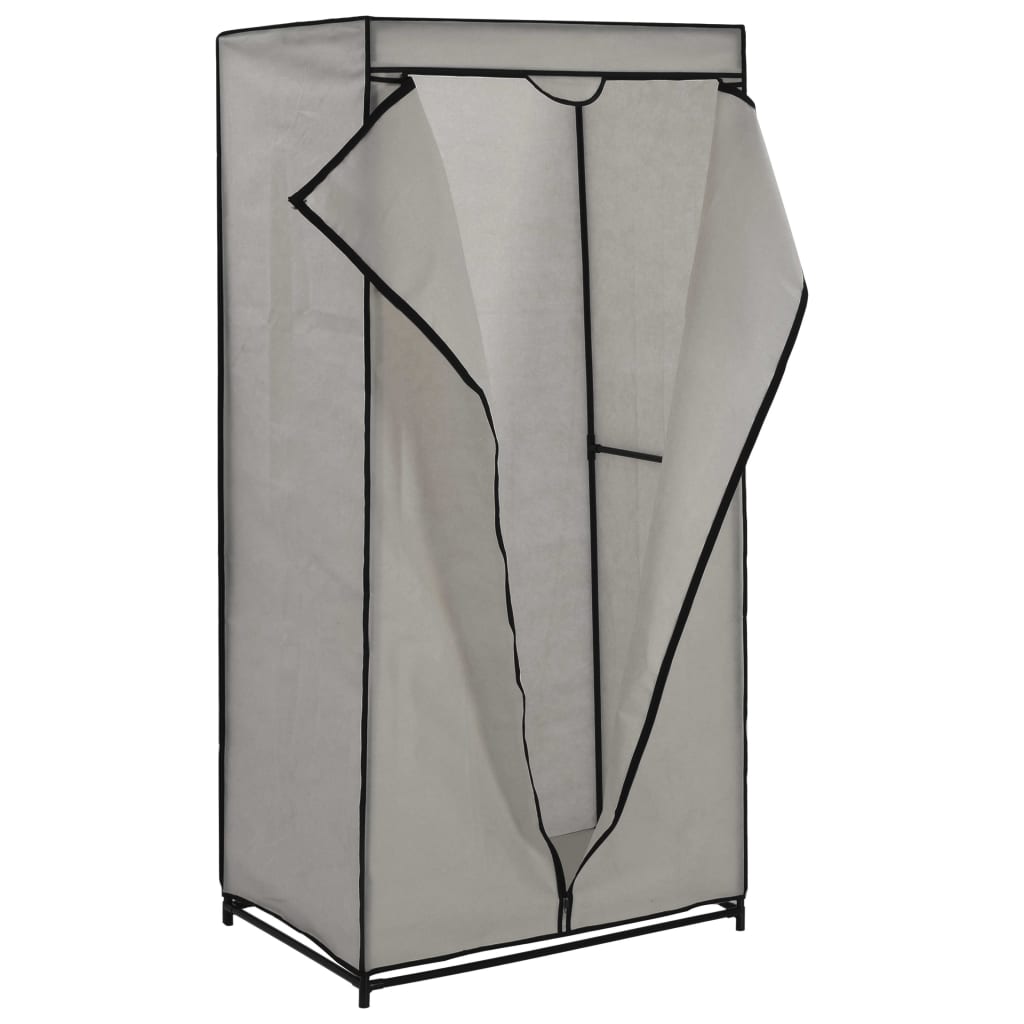 Armários 2 unidades cinza 75x50x160 cm - COMFORTXL - 4