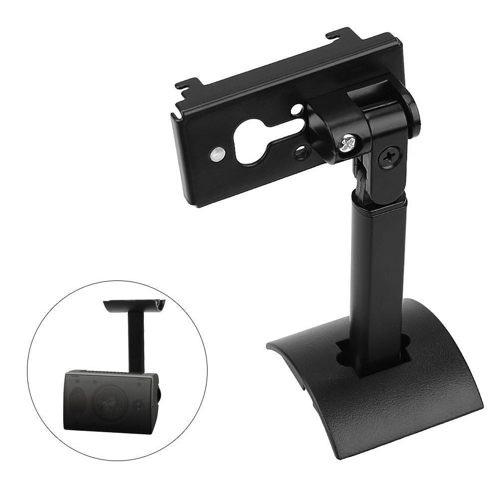 2pcs Support Mural pour Haut-Parleur Bose Ub-20 Série II, Station Base Renfort Plafond Multicouche Anti-poussière, Support Montage pour Haut-Parleur avec Bras Réglable pour La Maison(Black