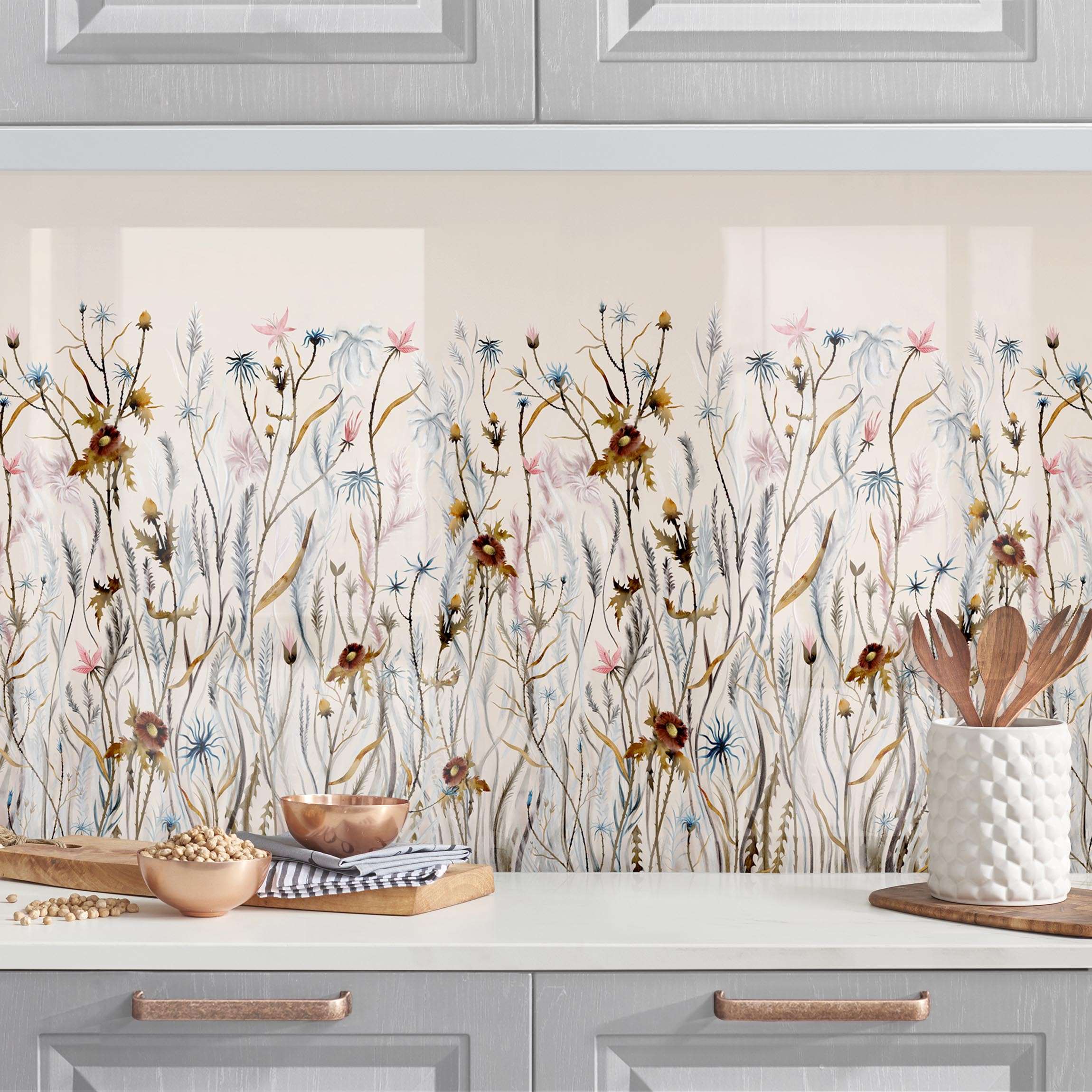 Relooking Cuisine Sticker Crédence Cuisine FUMÉE Noire - 180x60 Cm - Film Adhésif Facile à Poser Credence Adhesive Pour Cuisine