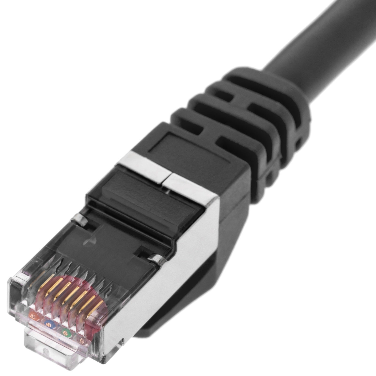 Câble réseau FTP avec connecteur RJ45 Cat. 6A Noir 1 m - 3
