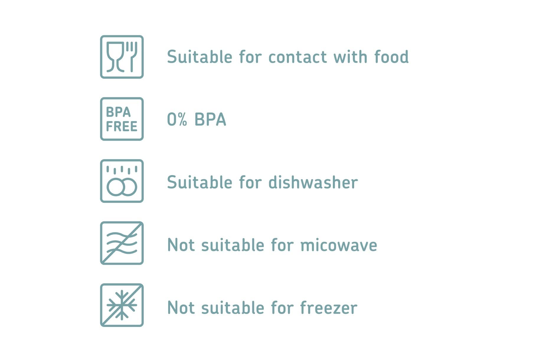 Mepal - Set di 4 pezzi - Contenitori Plastica per Alimenti con Coperchio - Organizzatori da Cucina - Trasparente, Impilabili & Ermetici - 4 x 1000 ml - 3