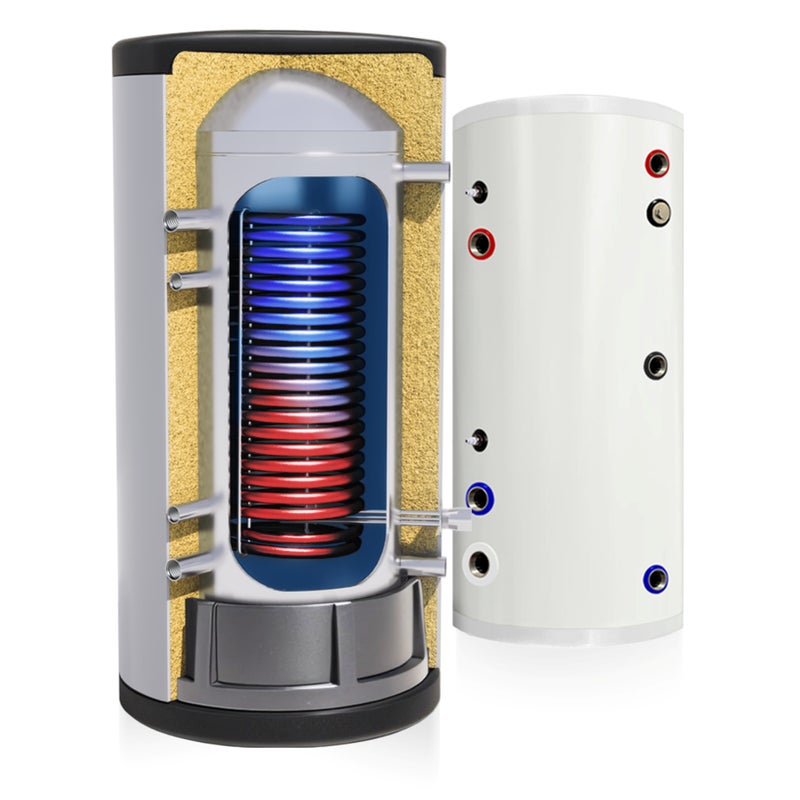 Zasobnik CWU 200L NIERDZEWNY z wężownicą 2,8 m² bojler zbiornik bufor