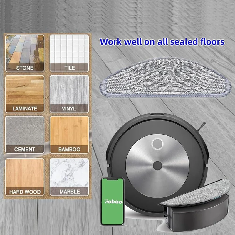 Accessoires pour aspirateur robot iRobot Roomba Combo i5/i5+/J5/J5Plus - 2