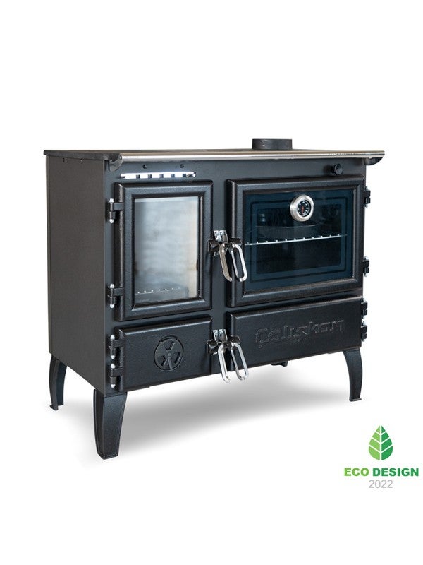 Stufa a legna indipendente con forno - 214 Base - 5