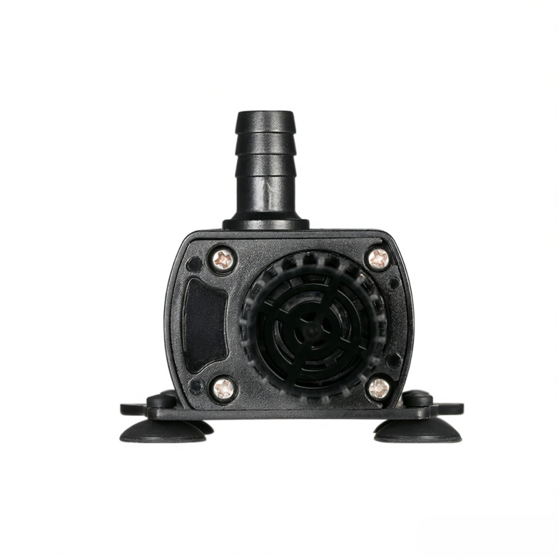 Mini pompe à eau sans balais DC12V 10W ultra-silencieuse étanche submersible, débit 400 L/h, hauteur de refoulement 400 cm, raccord femelle 5,5*2,1 mm - 8