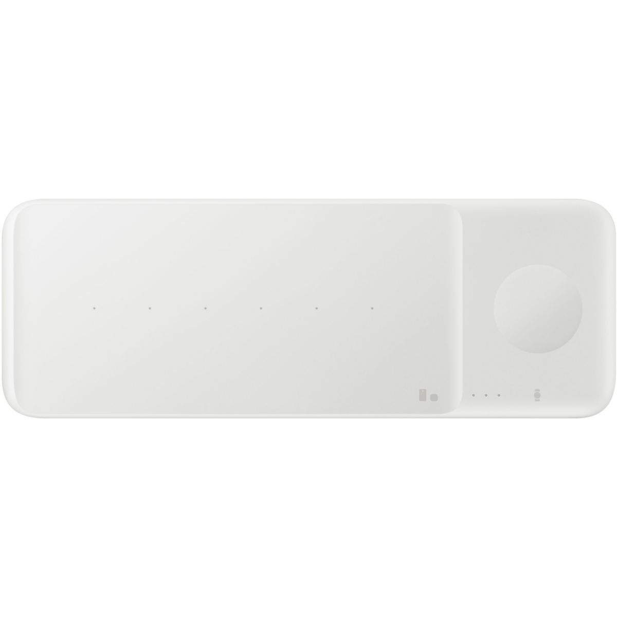 Station de chargement SAMSUNG Trio USB-C + chargeur secteur Blanc - 2